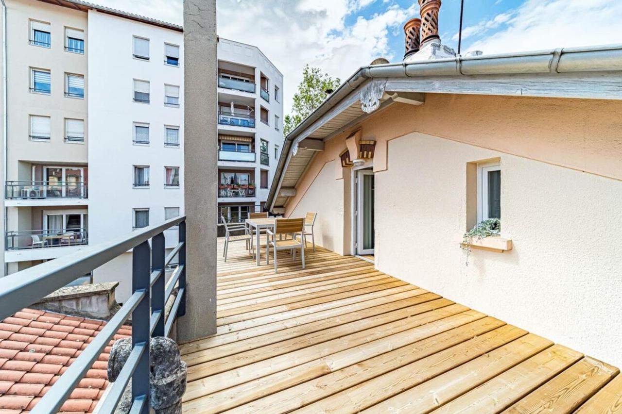 Le Melzet Charmant 4 Pers Avec Terrasse Charpennes Villeurbanne Eksteriør billede